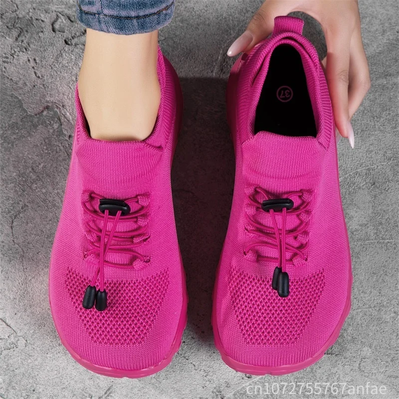 Unisex Wide Toe Walking Shoes Women Comfortable Barefoot Casual Footwear New Flat Light Weight Sports Zapatillas Size 36-43
