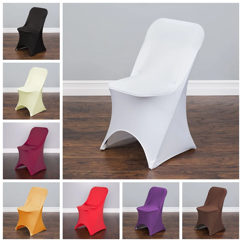 

Spandex Fold Chair Cover for Wedding Decoration, Birthday Party, Hotel Banquet Show, Nice Pattern, Luxury Design