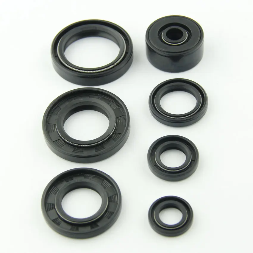 Motorcycle  accessories  Engine oil seal set For Yamaha  TZR125 TZR125R 1987 1988 1989 1990 1991 1992 1993 1994 1995 1996 1997