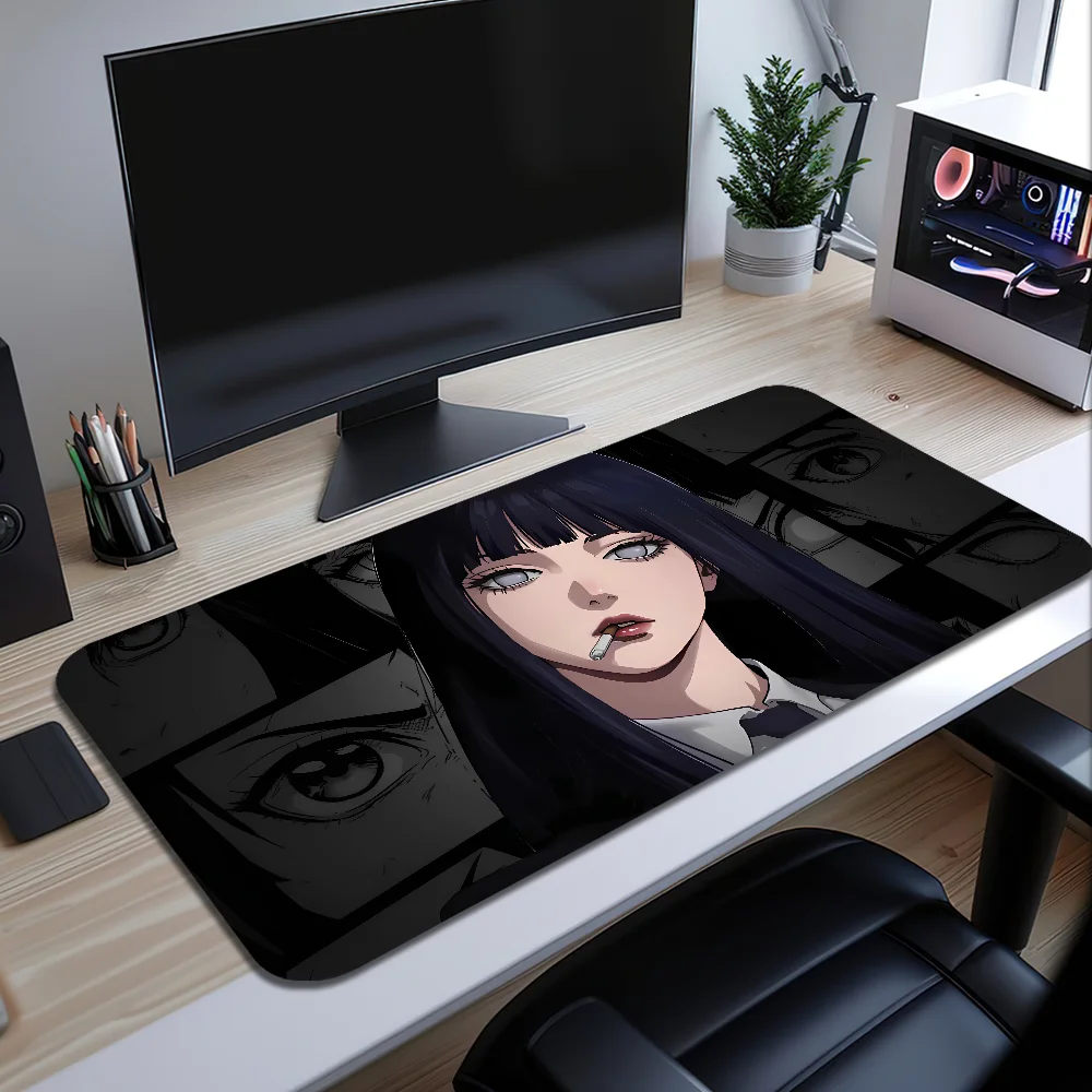 Anime Kawaii Girls HINATA Mouse Pad Keyboard Ergonomic Office Rubber PC Non-slip Anti-fray Home Custom Best Price Large Desk Mat