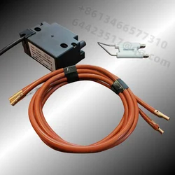 Oil Burner XT15AL Fuel Ignition Transformer with High-Voltage Wire and Spark Needle - 220V Input and 15KV Output