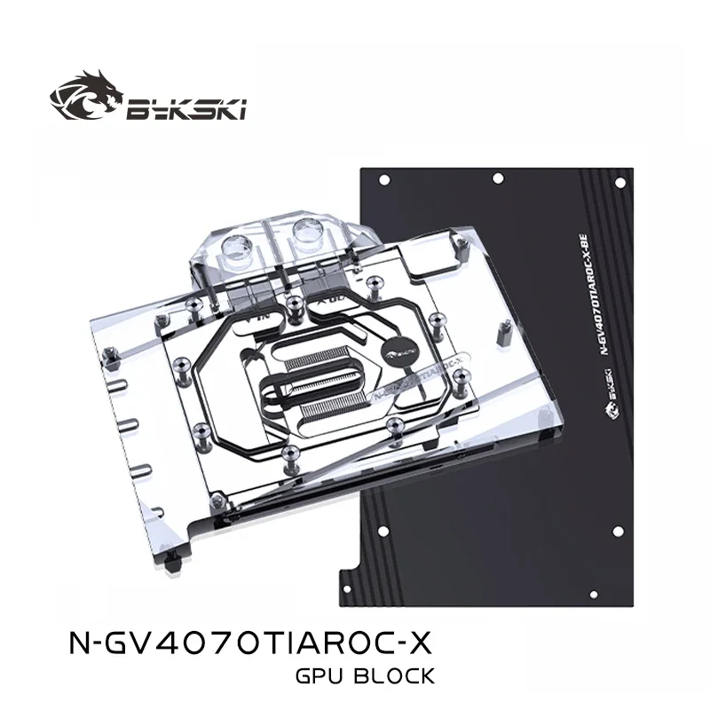 

Bykski GPU Block for GIGABYTE RTX 4070Ti / 4070 Gaming OC / AERO OC 12G Graphics Video Card Water Cooling N-GV4070TIAROC-X