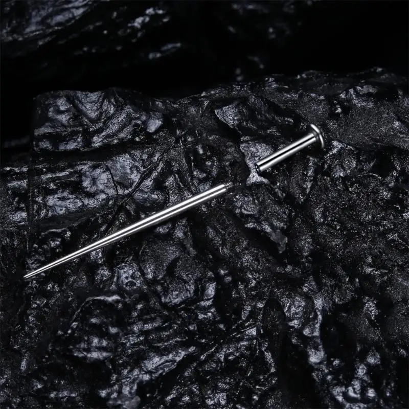 R7UF Portable Piercing Guide And Grasper Combo For Reduced Weight During Long Term Body Jewelry Wear