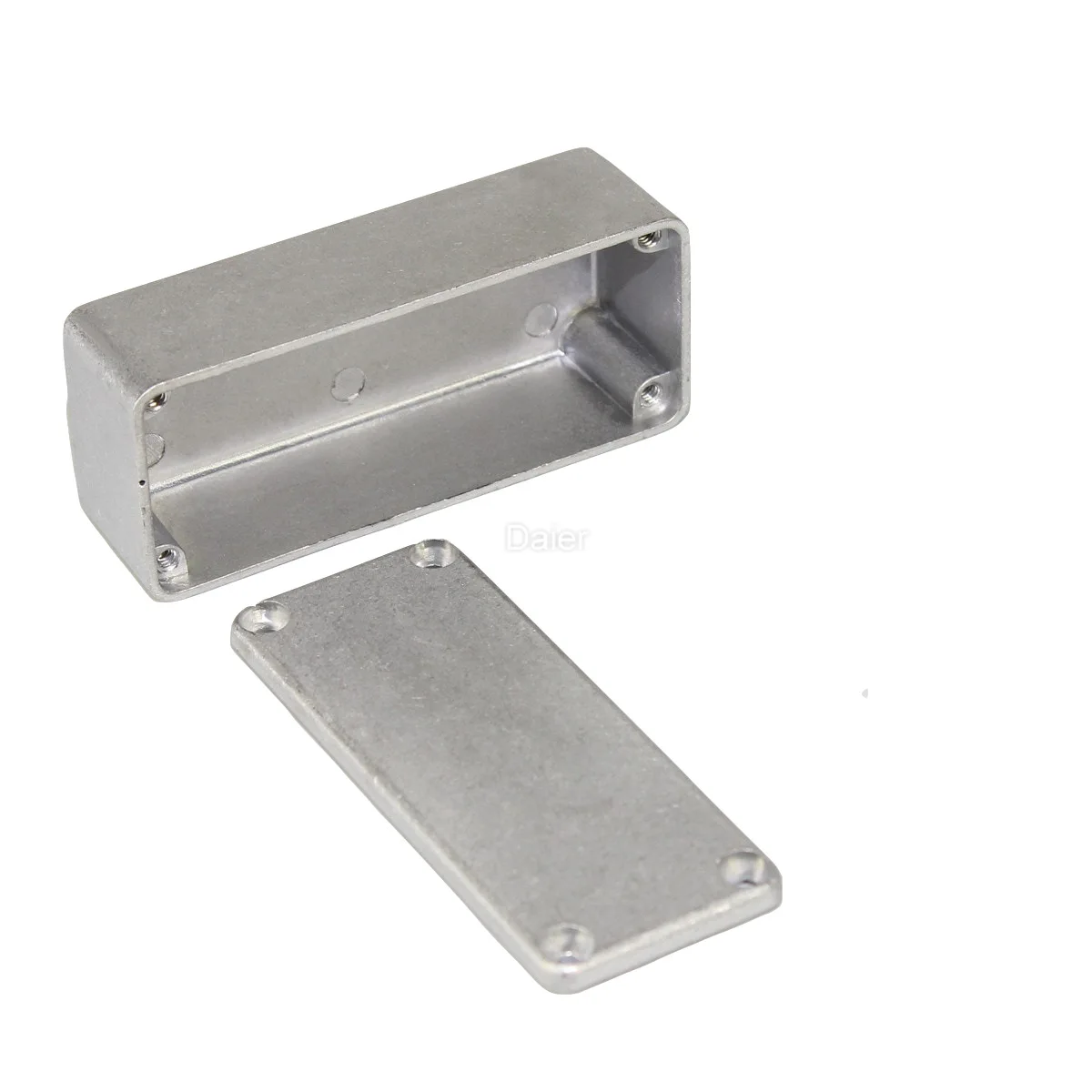 Caja de aluminio para efectos de guitarra, carcasa de Pedal, estilo 1590, serie 1590A, 1590B, 1590BB, 1590XX, 1590DD, gran oferta