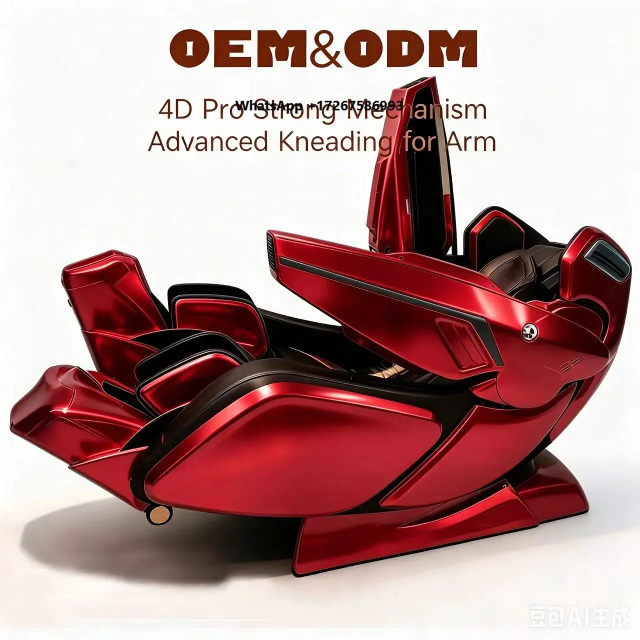 Best-Selling 2026 Foldable Zero Gravity Full Body Massage Chair with Infrared Physiotherapy & Hot Compress | 4D SL Track