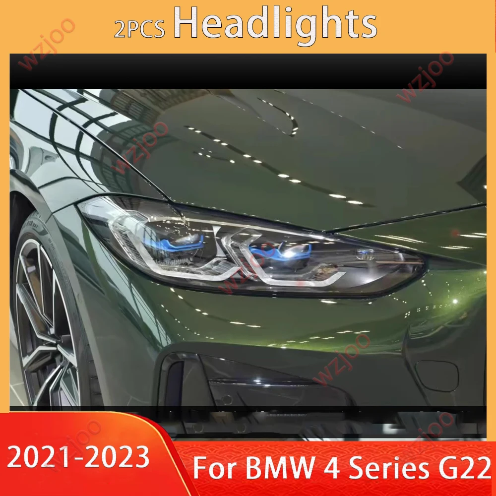 

Car Front light LED Headlight for BMW 4 Series G22 G23 G26 M4 425 430 2021-2023 Headlamp DRL Daytime Running Light Turn signal