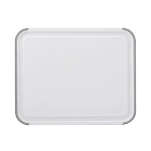 Nonabsorbent Cutting Board with Nonslip Edges Easy Cleanup Durable Poly Surface Chopping Slicing Dicing Food Preparation