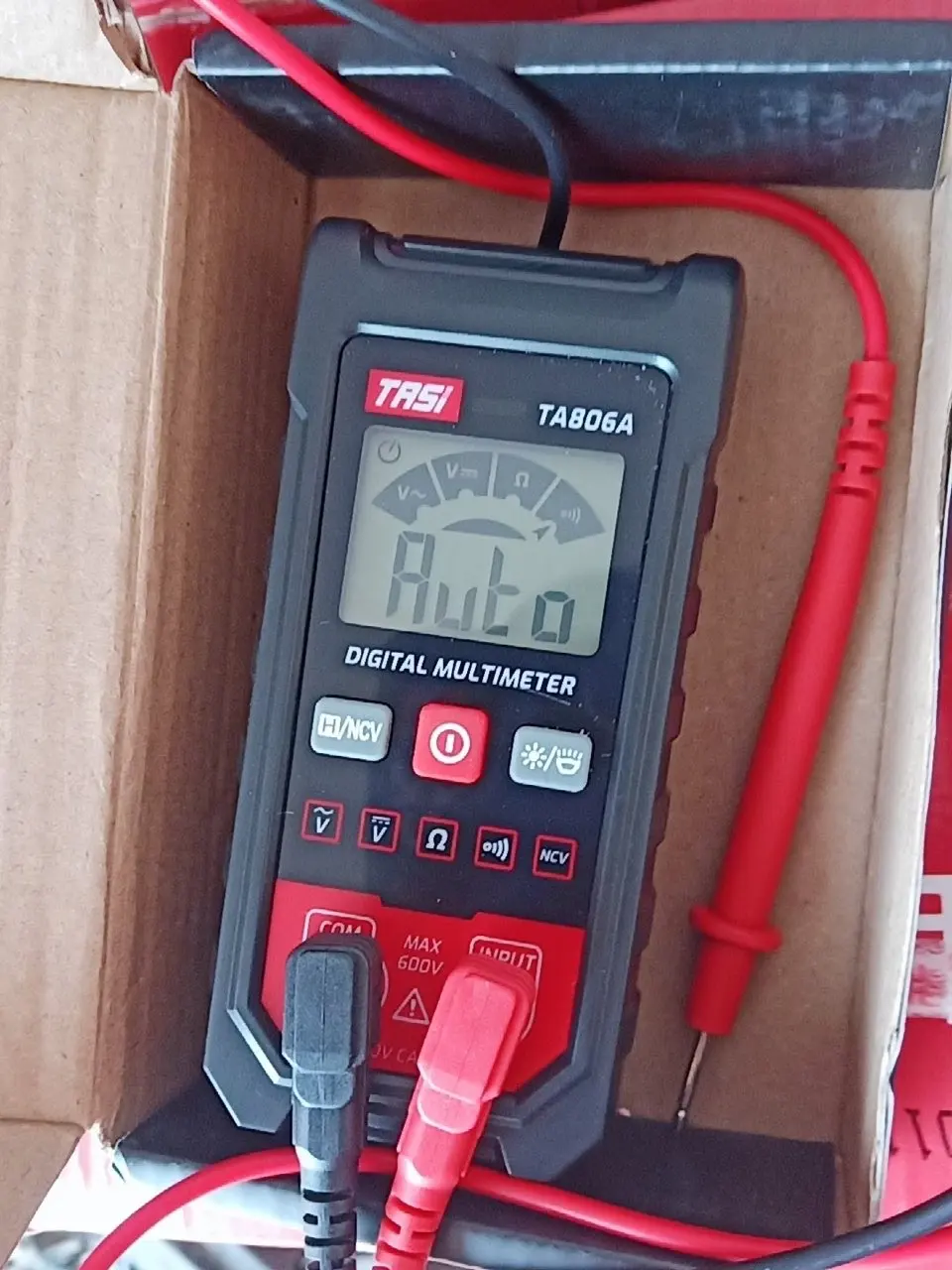 Fully Automatic Digital Multimeter Portable Auto‑Recognition Multi‑Meter No‑Gear‑Shift for Household Electric Repair