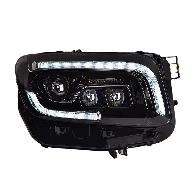 

Suitable for GLB headlight assembly 20-22 modified LED lens headlights daytime running lights flowing water turn signals