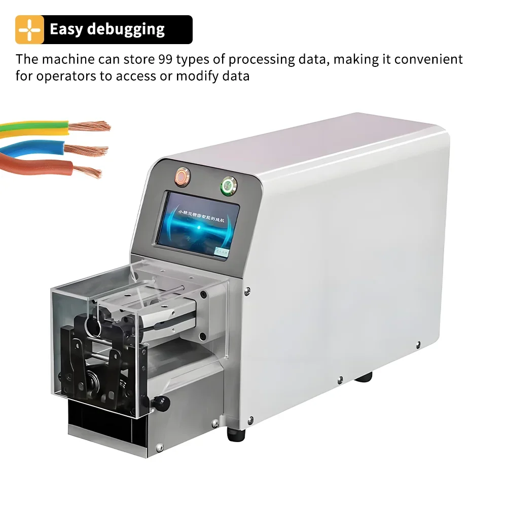 FK-136 Semi-Automatic Coaxial Wire Stripping Machine 0.5-7mm 4 Layers Stripping 300W Electronic Cable Stripping Tool