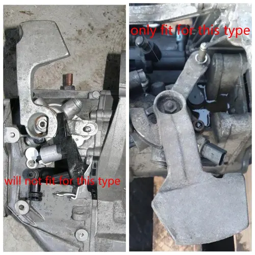 Imagen 2 del producto BEVINSEE 5-velocidad Manual Corto Shifter Kit de montaje del brazo Para VW Para Golf 4 Para Golf 5 GTI Para Jetta MK4 Para Passat Para Audi A3 TT MK1 1.8T 2.0L 1.9TDI