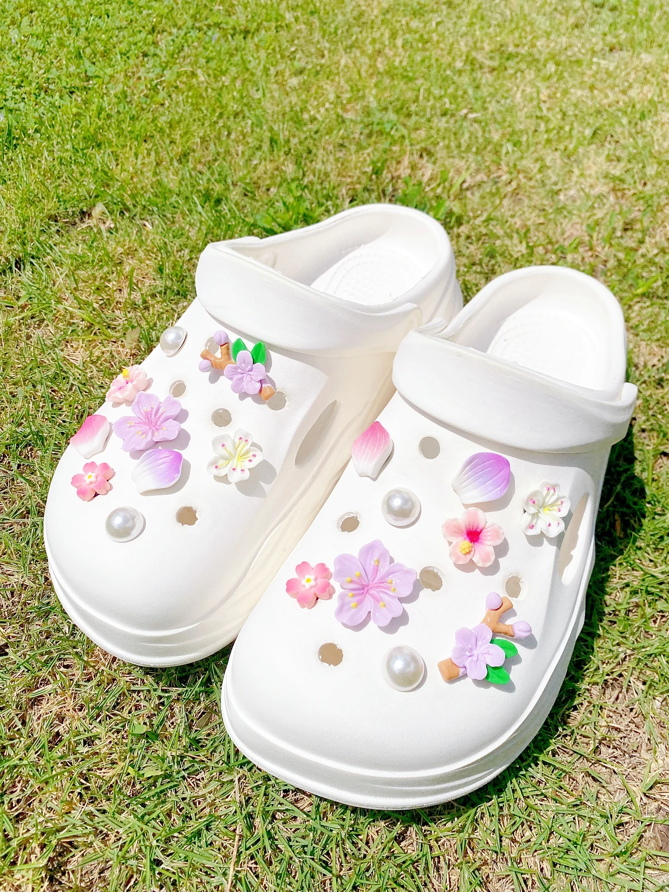 18-piece shoe decoration DIY casual shoe decoration - An interesting and versatile way to personalize your footwear