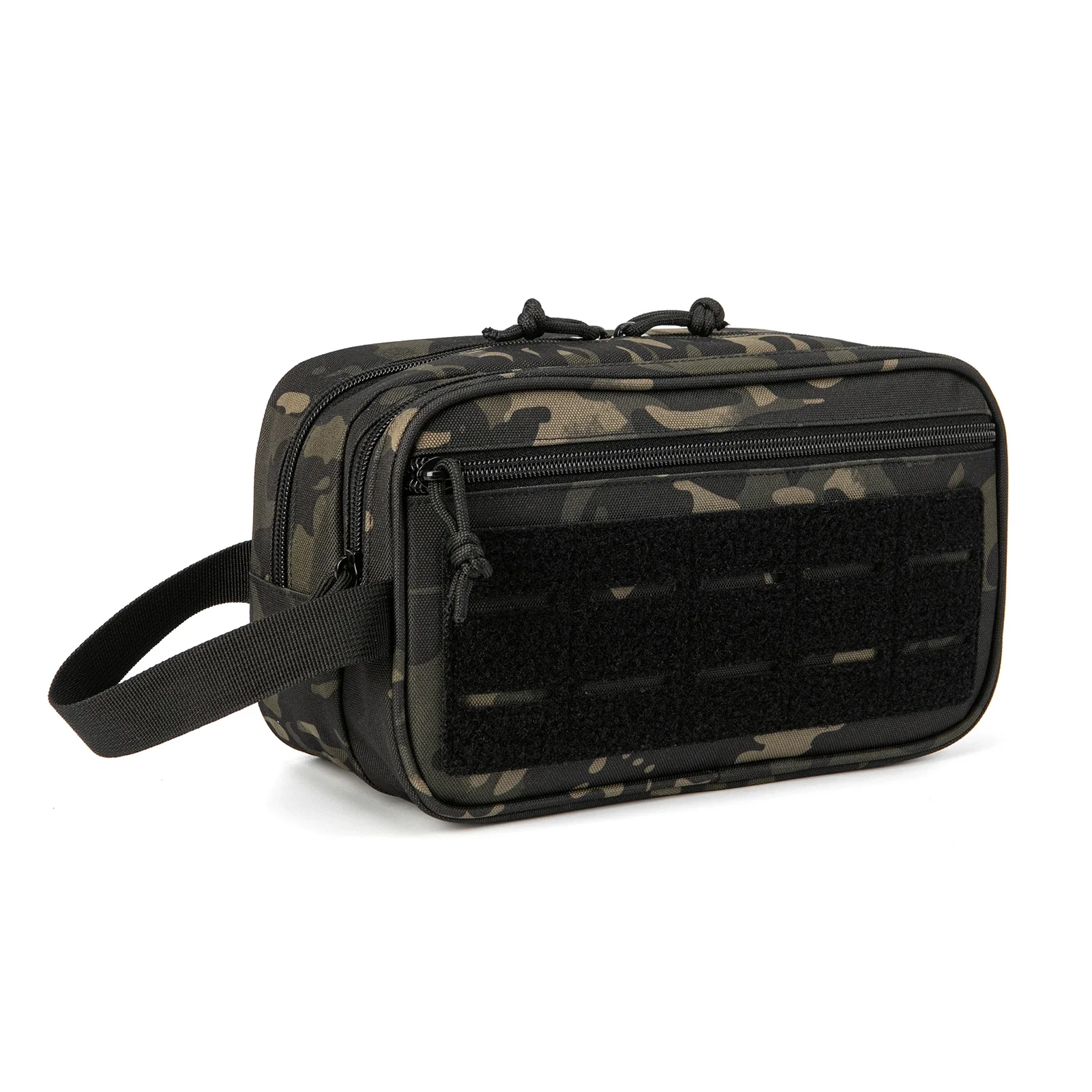 QT&QY Tactical Toiletry Bag For Men Hygiene Bag Tool Molle Pouches Small Dopp Kit Mens Shaving Kit Travel shower Bag