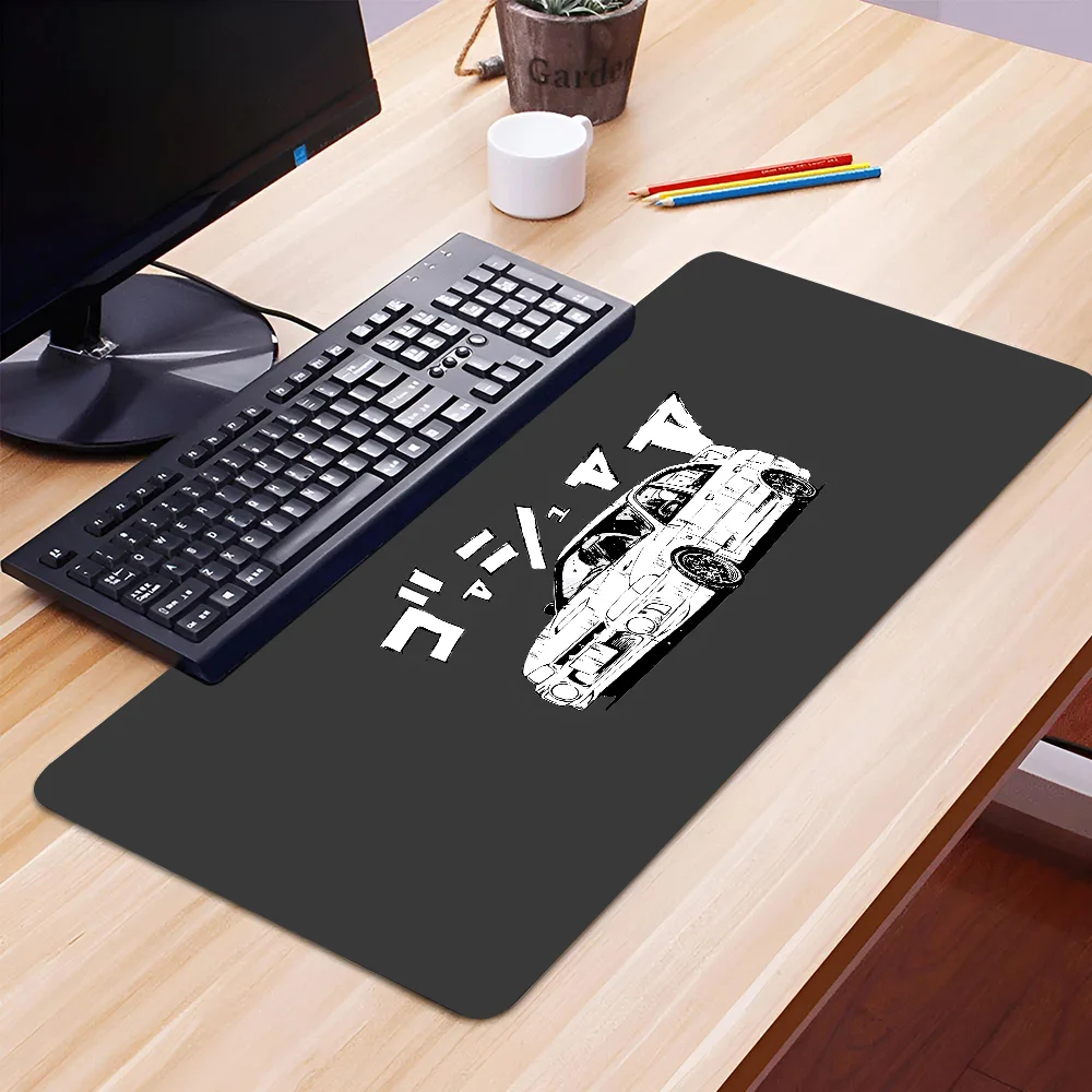 1pc japan hot stura car Initial D Non-slip Mouse Pad Suitable For Office Computers Laptops E-sports Game Desk Mats XXL Keyboard