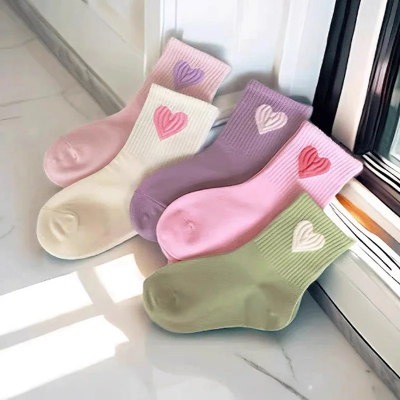 

5Pair New Cartoon Love Children's Socks