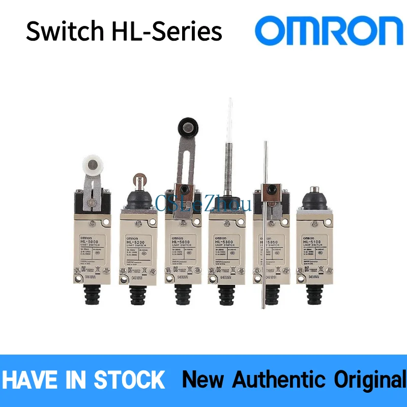 OMRON HL Series Limit Switch HL5000 HL5030 HL5050 HL5100 HL5200 HL5300 5A 250VAC IP67 Long Life for Industrial Machinery