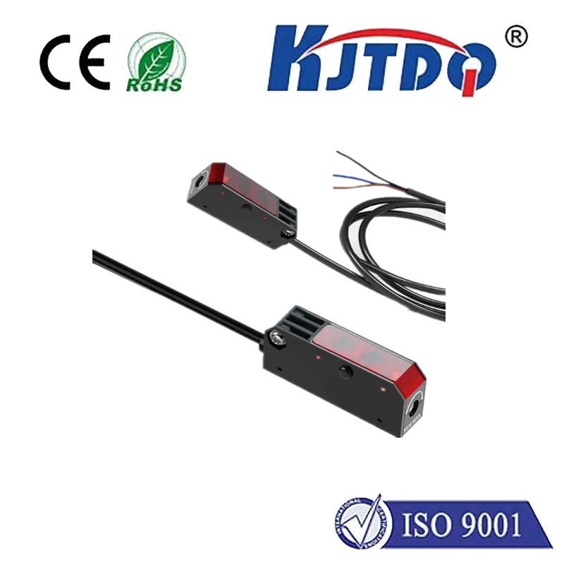 KJT Fw60 IP67 NPN PNP Sn 1.5m 12V 24V من خلال انعكاس الشعاع مستشعر القرب الكهروضوئي انعكاس منتشر بالأشعة تحت الحمراء