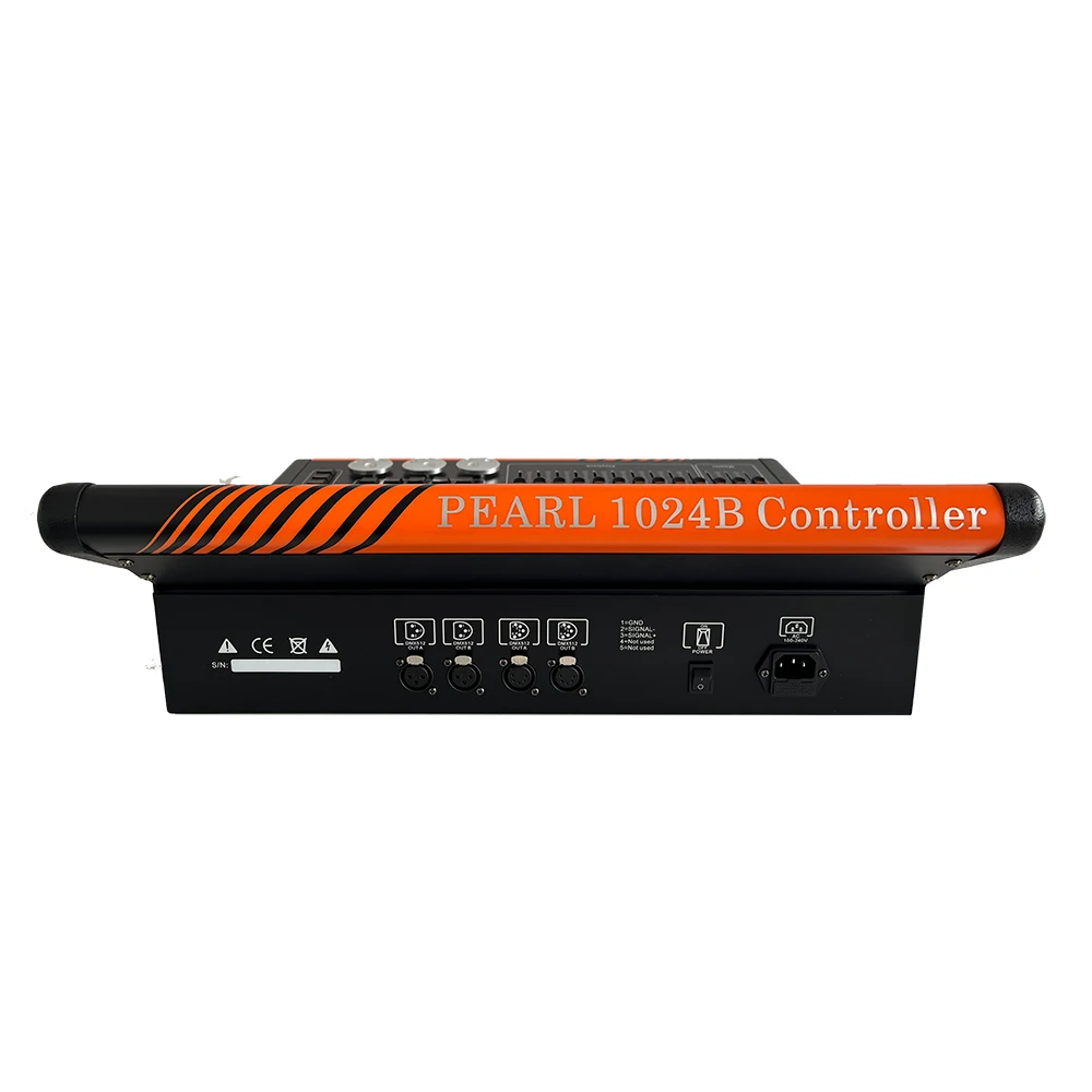 Imagem -04 - Chave Profissional Botão de Iluminação Fold Pérola Controlador 1024b Dmx 512 Console Trabalho para o Palco Feixe de Luz Movendo Cabeça Led Lâmpada ma