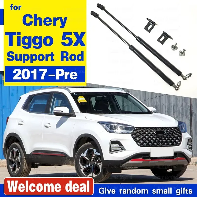 

For Chery Tiggo 5X 2016 2017 2018 2019 Front Bonnet Hood Modify Gas Struts Lift Support Shock Damper Accessories Absorber