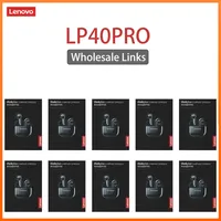 10PCS Original Lenovo LP40 Pro TWS Earphones Wireless Bluetooth 5.1 Sport Noise Reduction Headphones Touch Control 250mAH