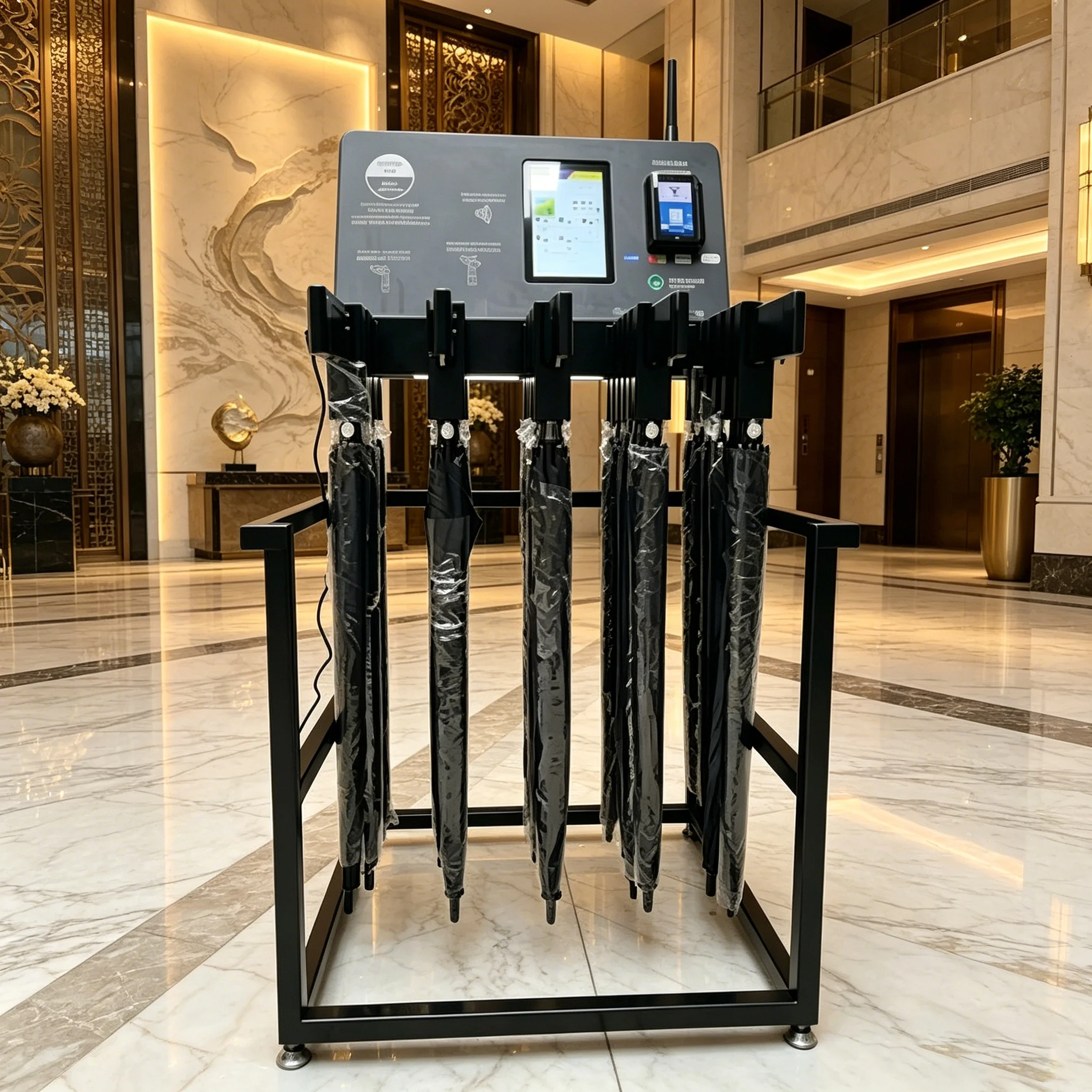 FEISHI Commercial Self-Service Umbrella Borrow Return Machine Rental Equipment For Scenic Spots Schools