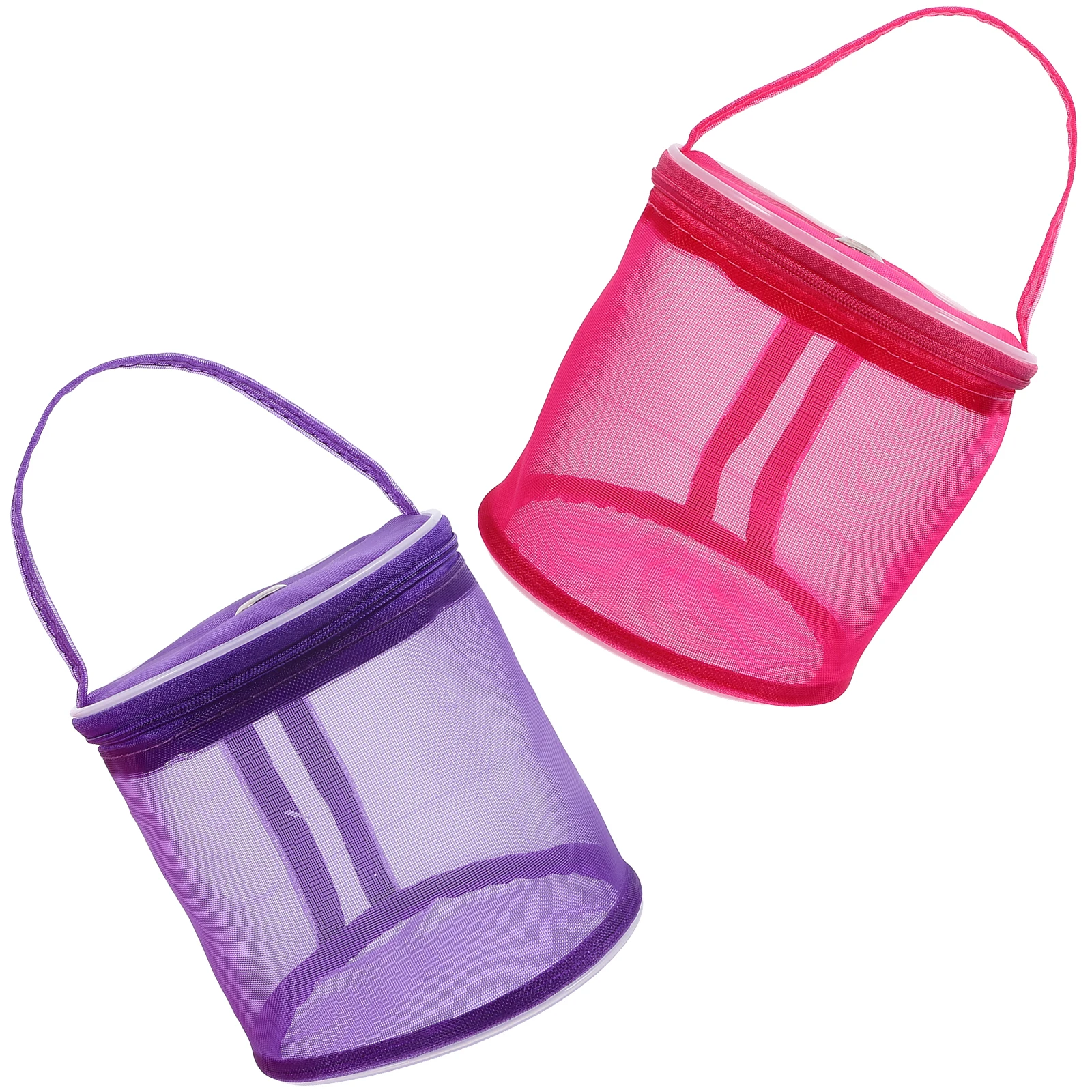 

2pcs Woolen Yarn Storage Bag Handmade Crochet Knitting Tote DIY Sewing Container Portable Travel Embroidery Tool Bag