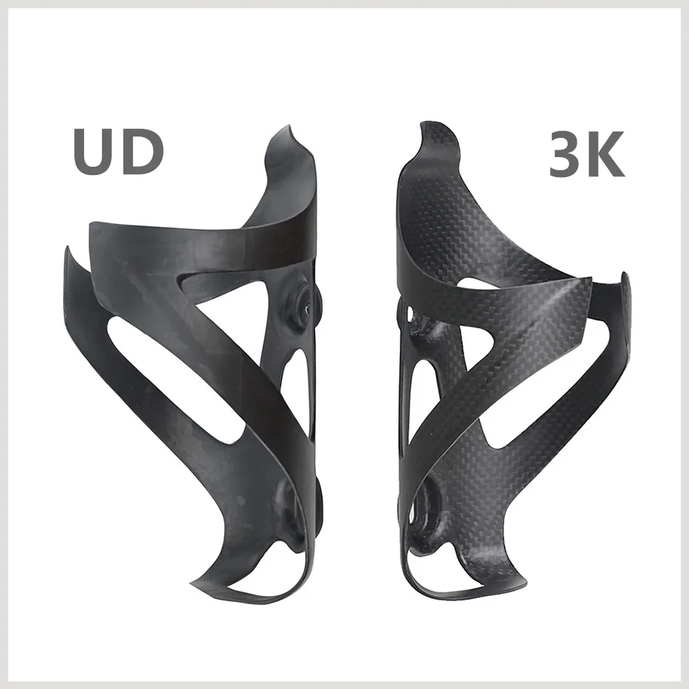 

Full Carbon Fiber Bicycle UD/3K Water Bottle Cage MTB Road Bike Bottle Holder Ultra Light Cycle Equipment Matte/light