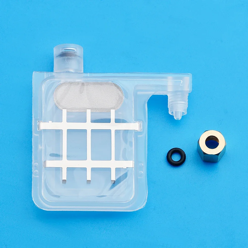 10 PCS Transparent Ink Damper with Big Filter for Epson DX3/DX4/DX5 Print Head / for Epson R1800/ R1900 Printer Plotter
