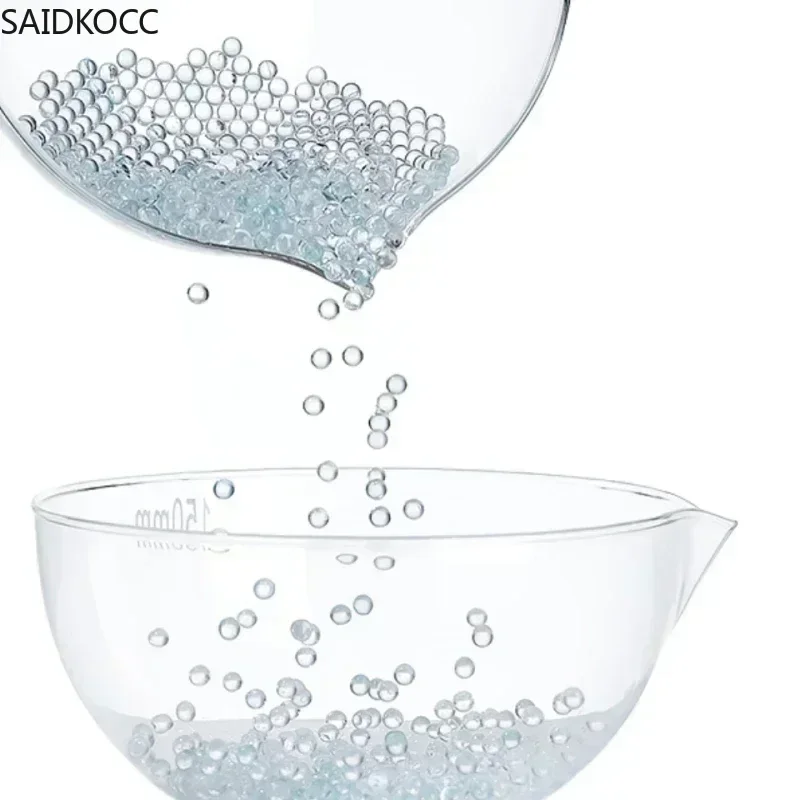 SAIDKOCC D2.5-10mm High precision glass vibration bead Antizeolite transparent glass splash prevention/sterile oscillation ball