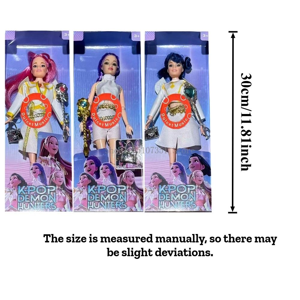 ألعاب أنيمي الطرفية Kpop شيطان الصيادين ميرا رومي زوي دمية قابلة للجمع هدية لمحبي Kpop مع الزي والإكسسوارات #6