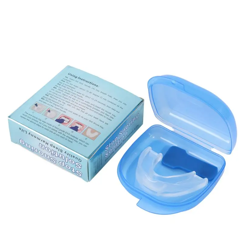 Stop Snoring Anti Snore Mouthpiece Apnea Guard Bruxism Tray Sleeping Aid Mouthguard Anti-snore Personal De La Salud  для сна