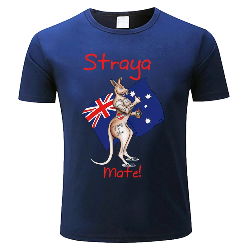 Ultimate Straya / Australia Design Mate! Wack it on a shirt, a sticker a mug or whatever! T-Shirt T-shirt short Men's t-shirts