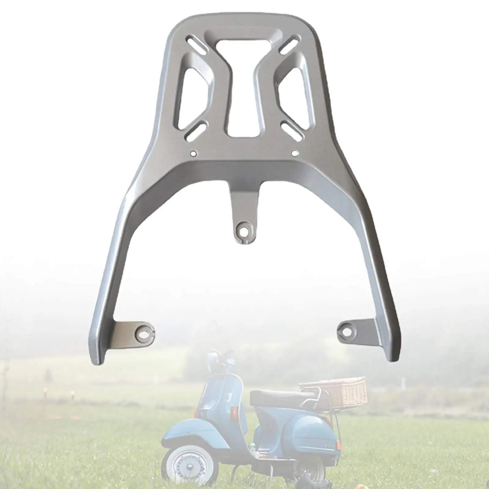 헤비 듀티 알루미늄 합금 리어 러기지 랙 캐리어 유니버설 바이크 랙 모터사이클 수납용 교체품