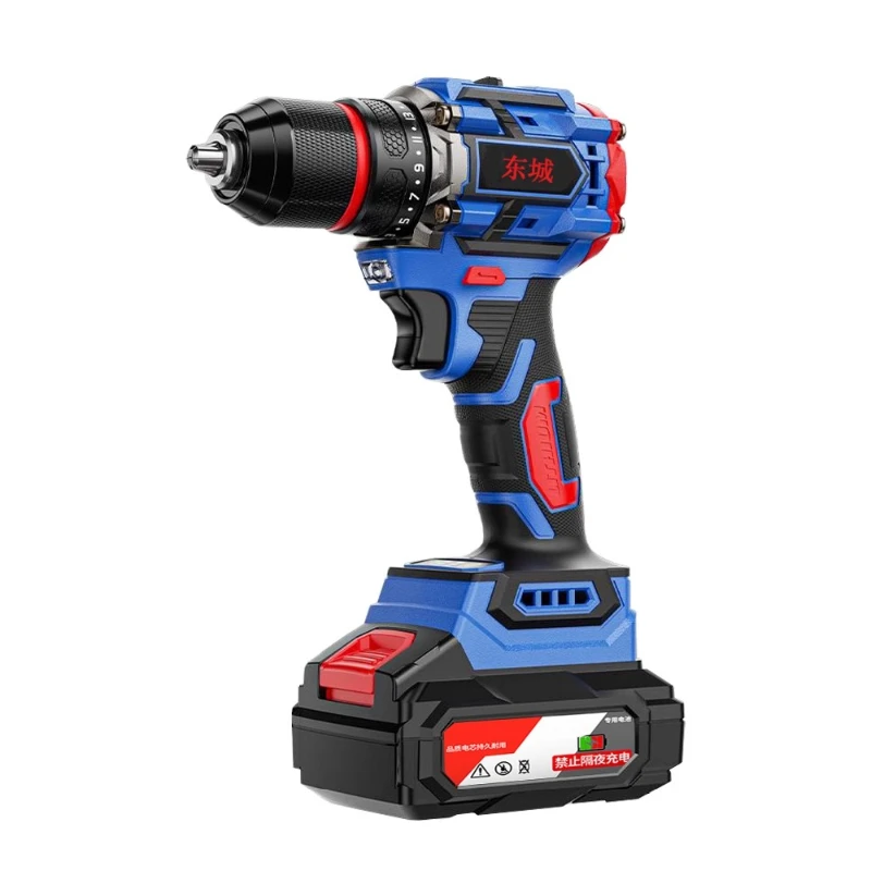 

Brushless hand drill rechargeable lithium battery high power impact household