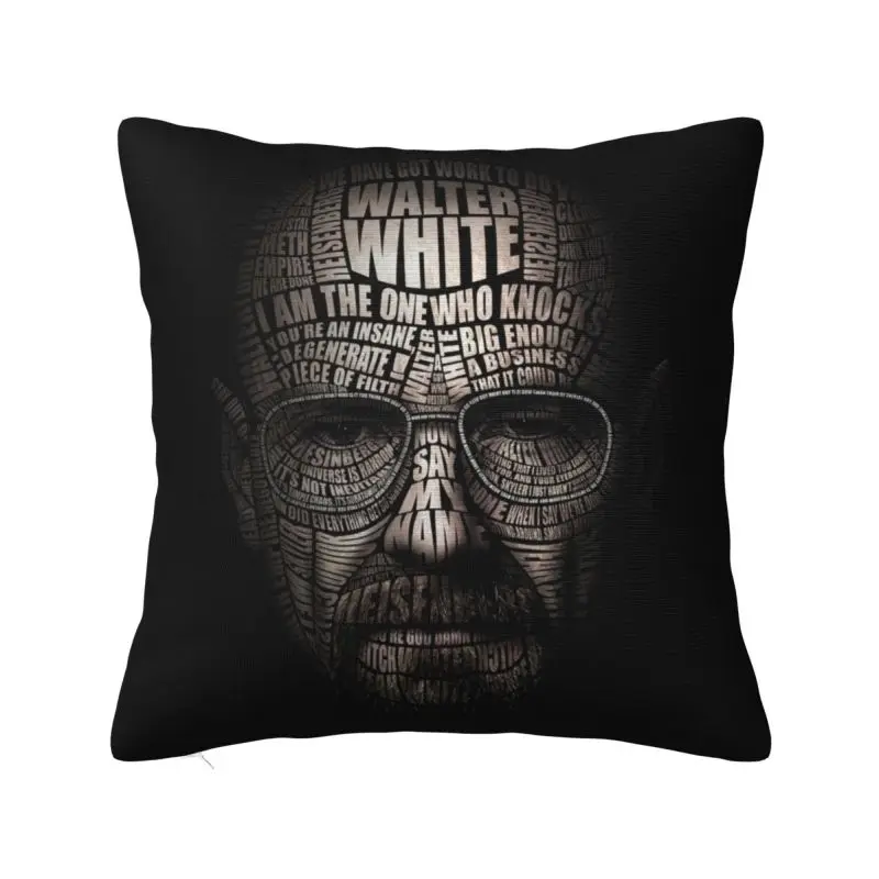 

Изготовленная на заказ наволочка Nordic Breaking Bad Walter White из полиэстера Heisenberg наволочка для гостиной