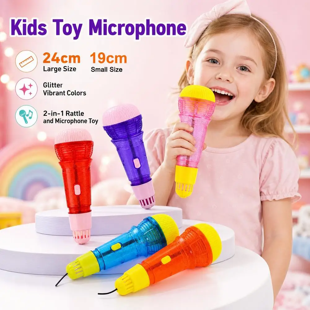 Echo Microphone Physical Echo Musical Early Education Toys Portable Singing Toy Music Enlightenment Echo Production Practice