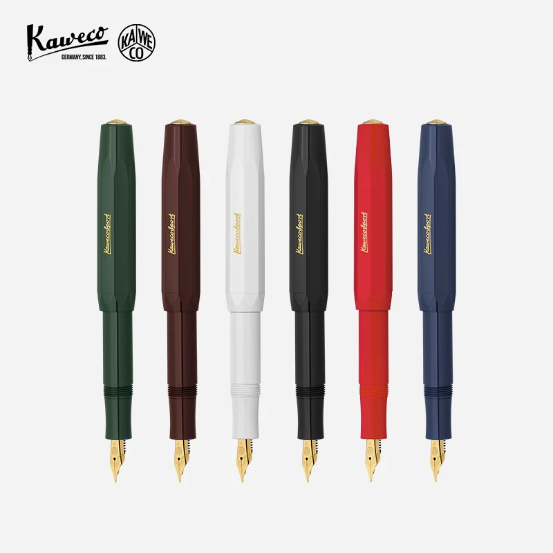 Alemanha KAWECO Caneta tinteiro Série clássica Kavek SkyLine Série Esportes High-end Prática Assinatura Caneta Material de escritório