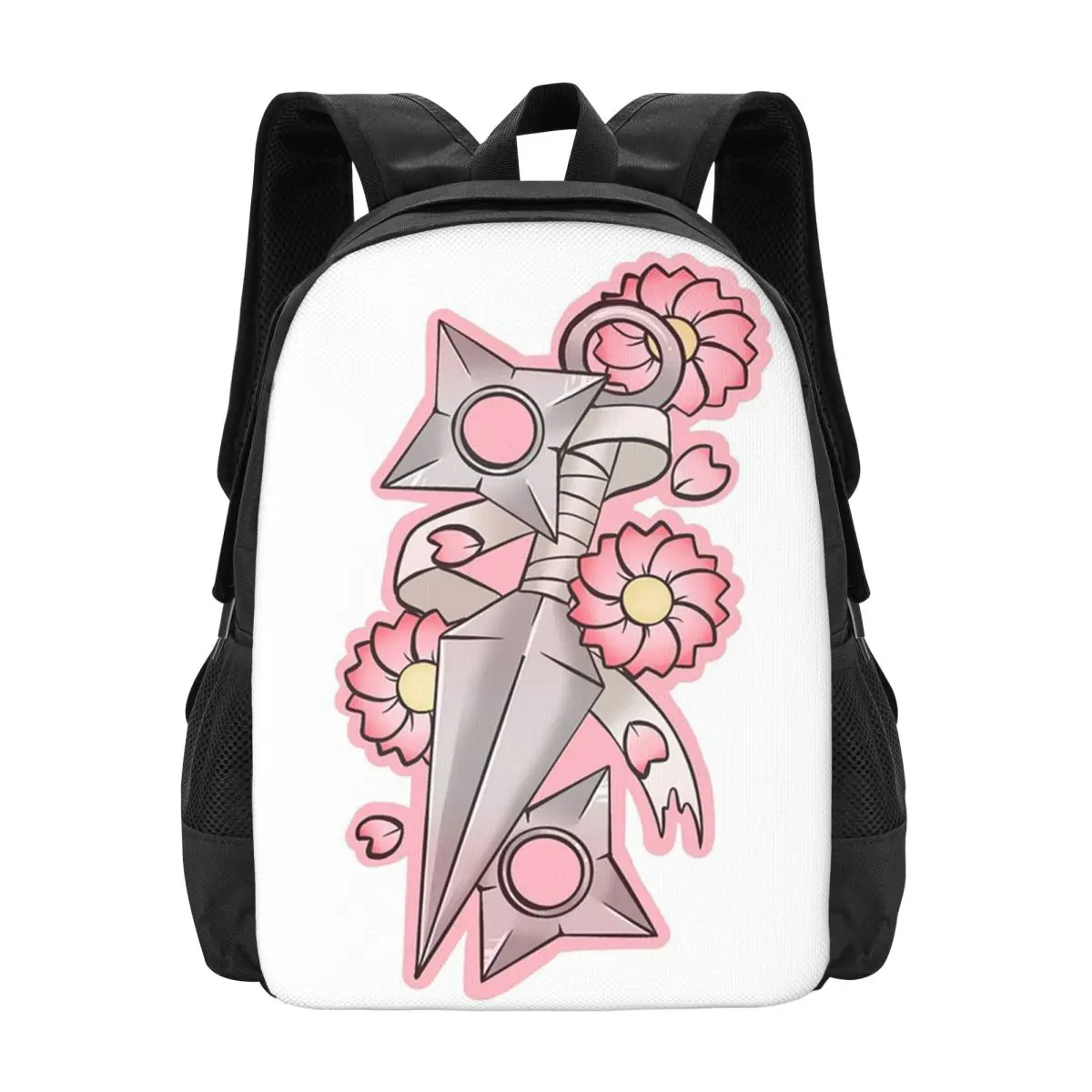 Mochila Sakura Kunai, gran oferta, mochila de gran capacidad para niños y niñas, mochila escolar, bolsos de hombro para hombres y mujeres