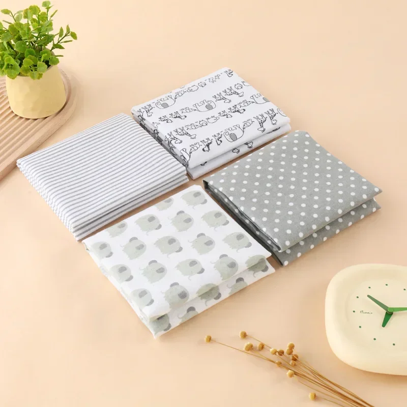 4pc/set Cotton Baby Swaddle Blankets Flannel Receiving Blanket for Newborn Muslin Swaddling Cloth Bedding Babies Accessories