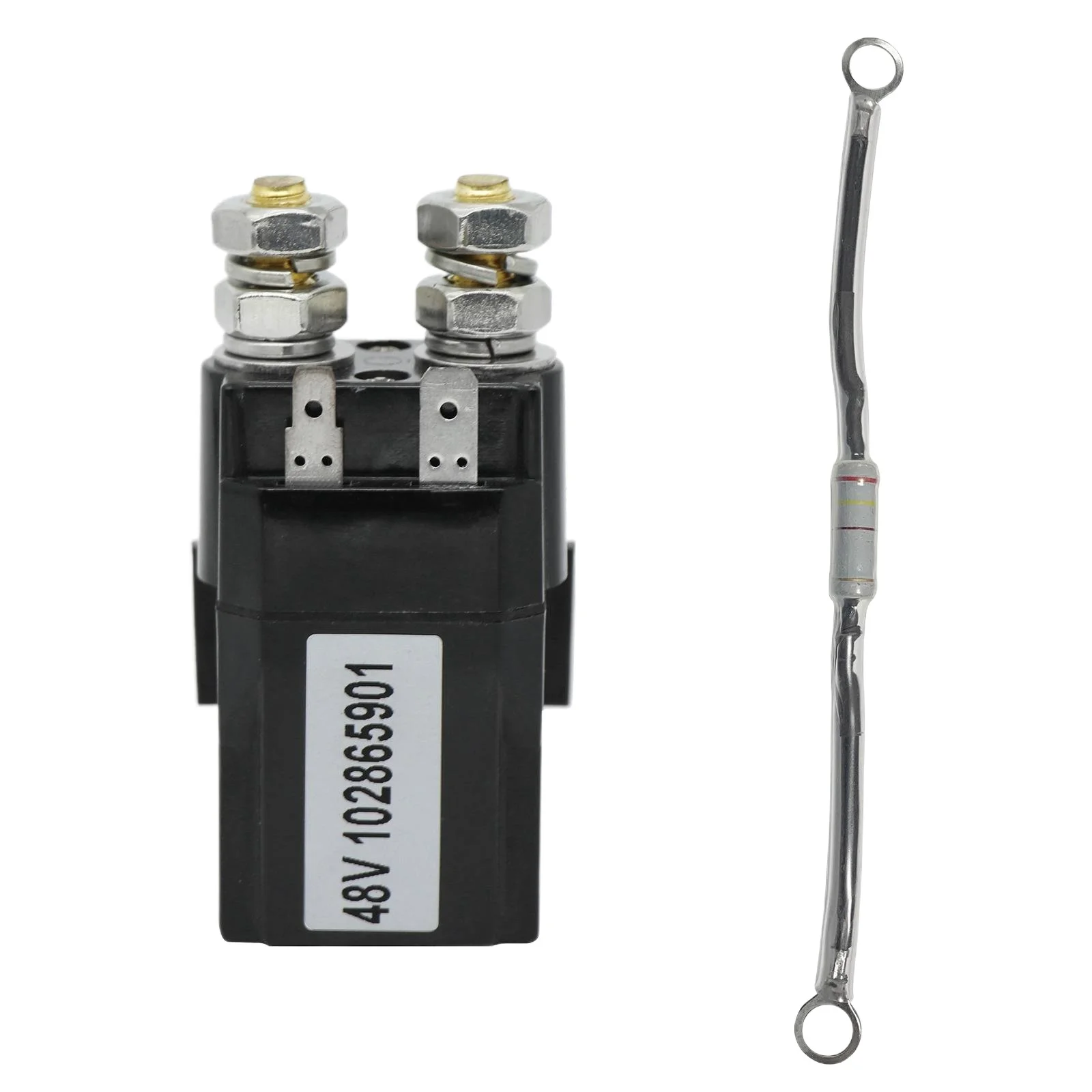 Relay Resistance For Club Car Golf Cart 48 Volt Solenoid DS & Precedent 102865901 1014947