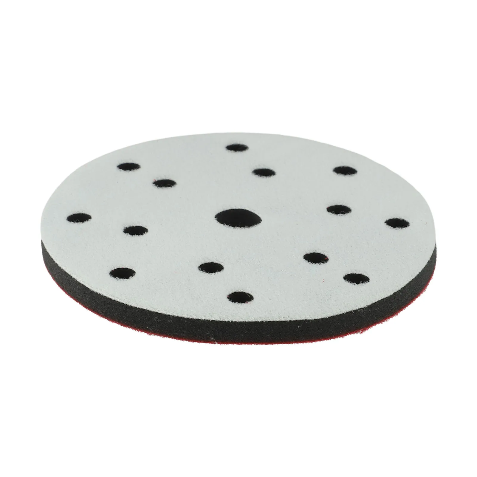 Para alisar superficies, almohadilla de interfaz de esponja de aproximadamente 6 pulgadas, 148mm, almohadilla de lijado de 15 agujeros, almohadilla de respaldo de 6 pulgadas, cambio rápido