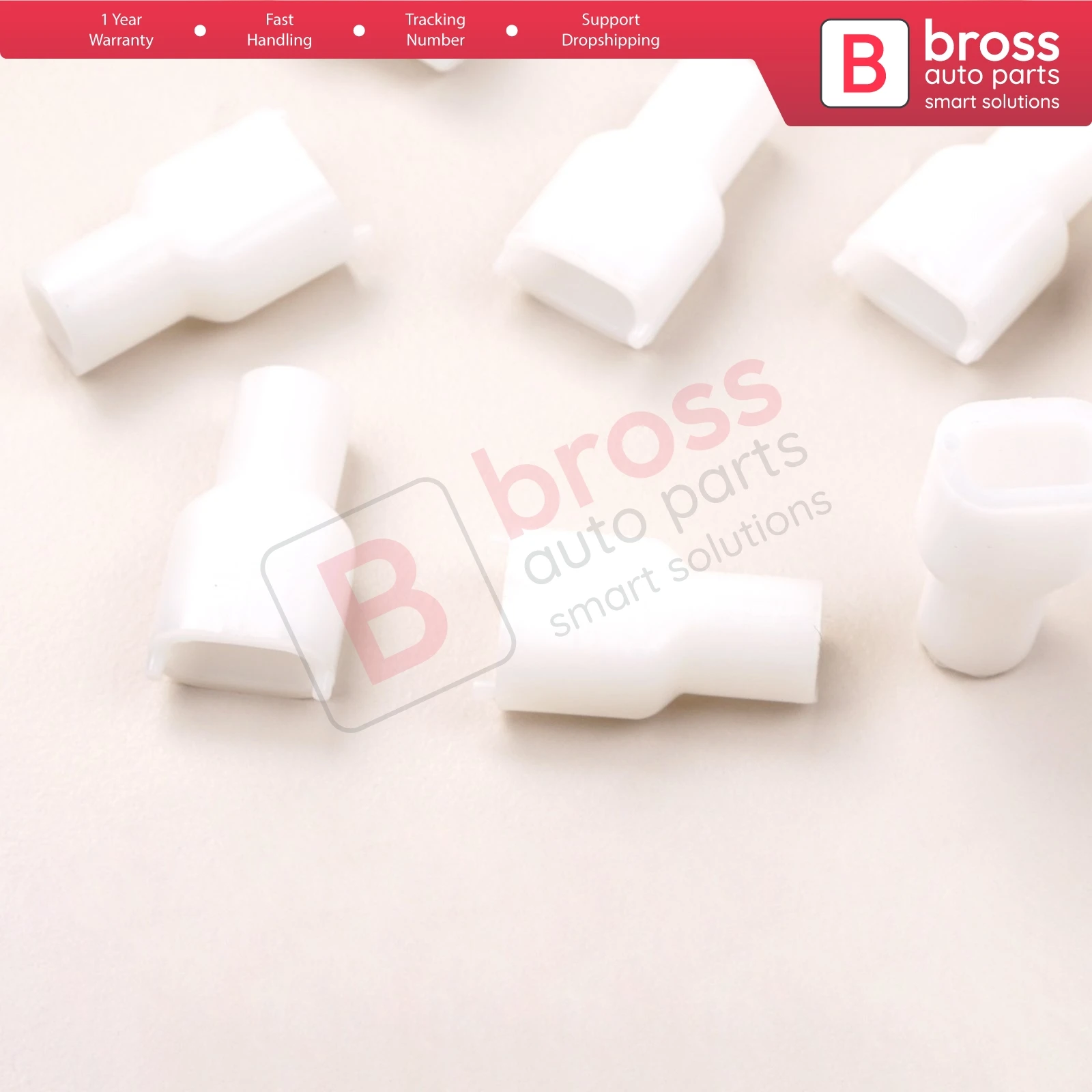 Bross Auto Parts BCP018 10 Pieces Cable End Rope Dowel for Window Regulator Winder Mechanism Type BCP018 Fast Handling