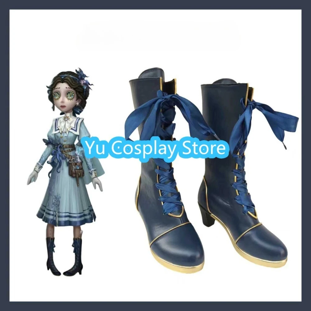 

Yu Косплей Магазин Identity V Доктор Вечный Цветок Обувь для косплея Аниме Обувь для косплея Сапоги Костюмы на Хэллоуин Реквизит