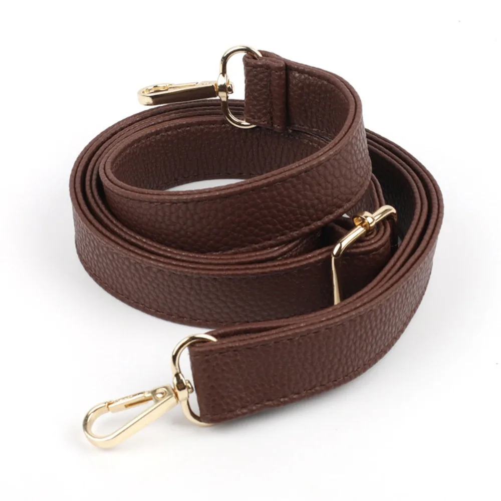 

Ремень для сумки через плечо из искусственной кожи, регулируемый ремень для сумки через плечо с рисунком личи, сменный съемный ремень для сумки, аксессуары для сумки