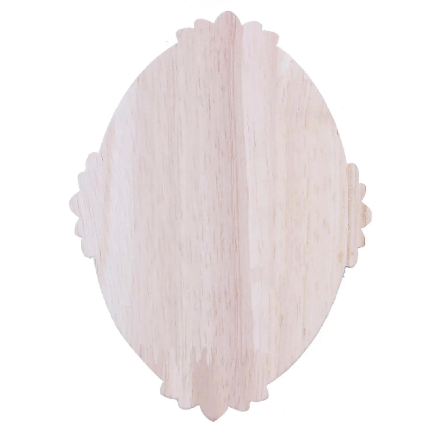 SLQZT Retro Wood Ornament Applique Carving Ornament for Cabinet Door Furniture Decoration(13X9cm)