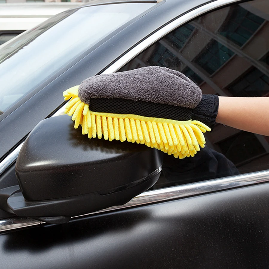 

Motorcycle car RV home universal four-season universal double-sided cleaning gloves
