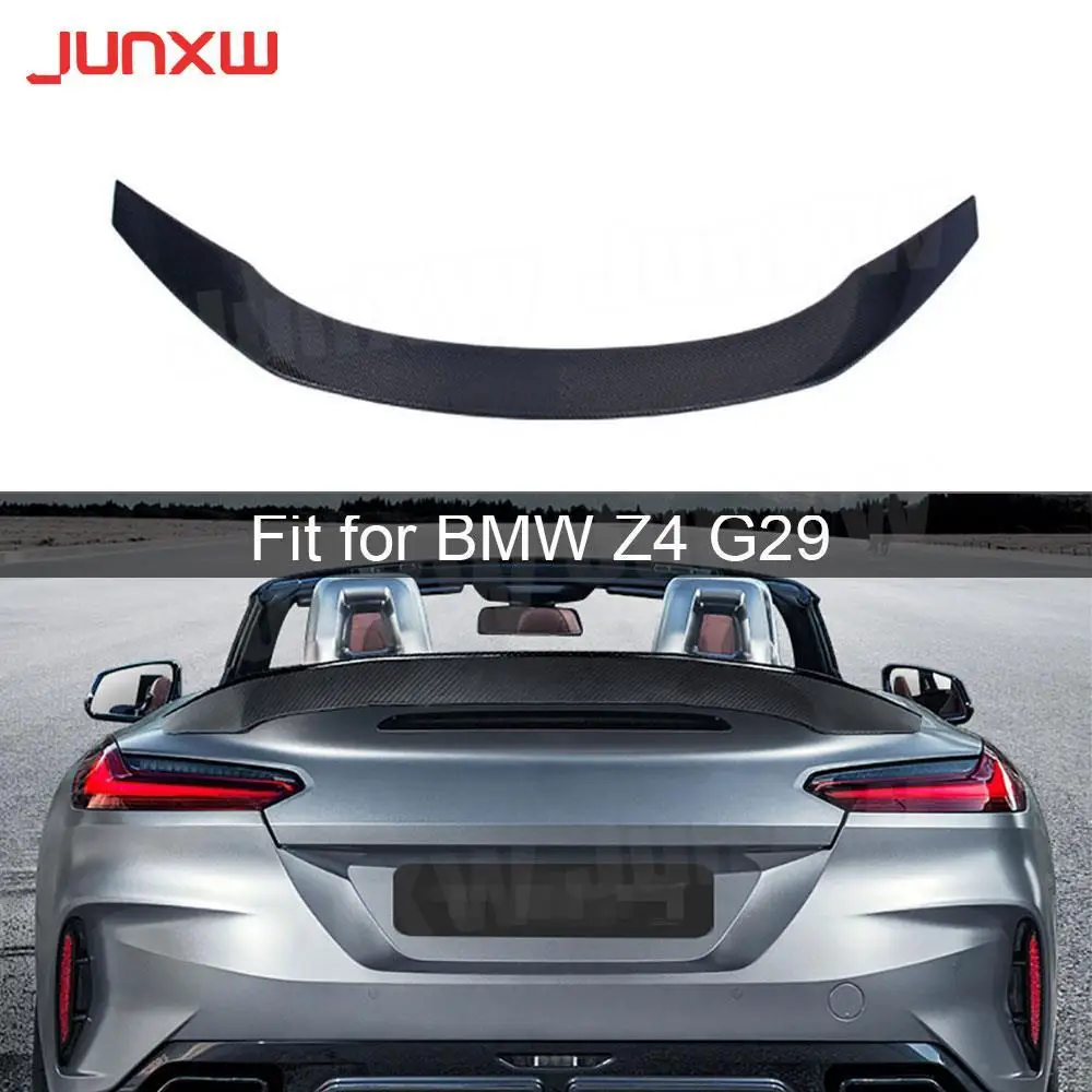 

Dry Carbon Fiber Rear Boot Spoiler for BMW Z4 G29 2019 2020 2021 Rear Trunk Spoiler Lid Wing