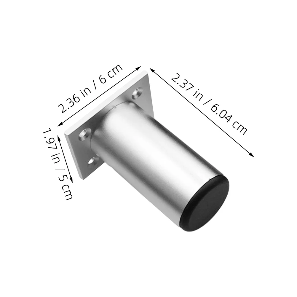 

2Pcs Cabinet Leveling Feet Sturdy Metal Furniture Legs Replacement for Dresser Nightstand Shelving Units Home Decor