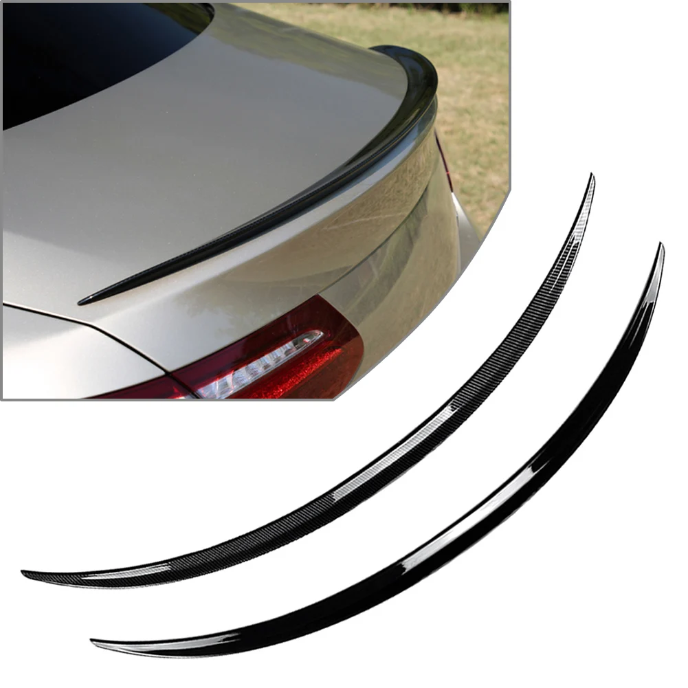 Car Tail Wing Rear Trunk Spoiler Lip Trim For Mercedes-Benz E Class Coupe C238 E250 E300 E550 E500 E400 2016 2017 2018 2019 2020