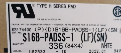 S16B-PADSS-1(LF)(SN) CONN HEADER 16POS 2MM TIN Connectors terminals housings 100% new and original part S16B-PADSS-1